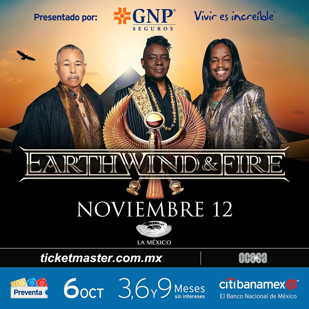 Earth Wind & Fire pondrá a la CDMX a bailar. RUIDO MAGAZINE