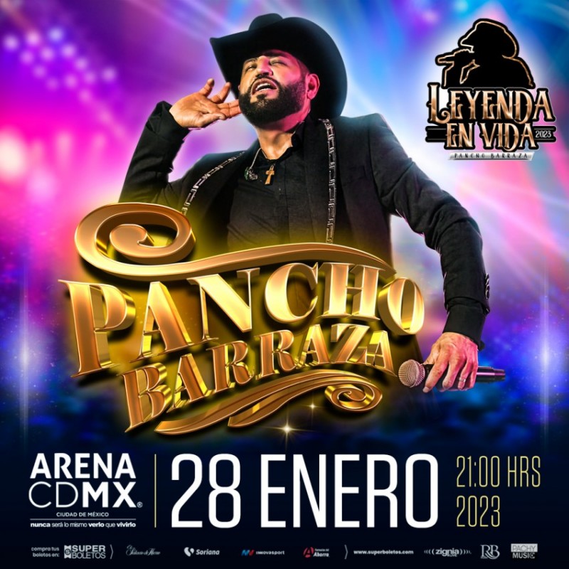 Pancho Barraza en la Arena CDMX RUIDO MAGAZINE