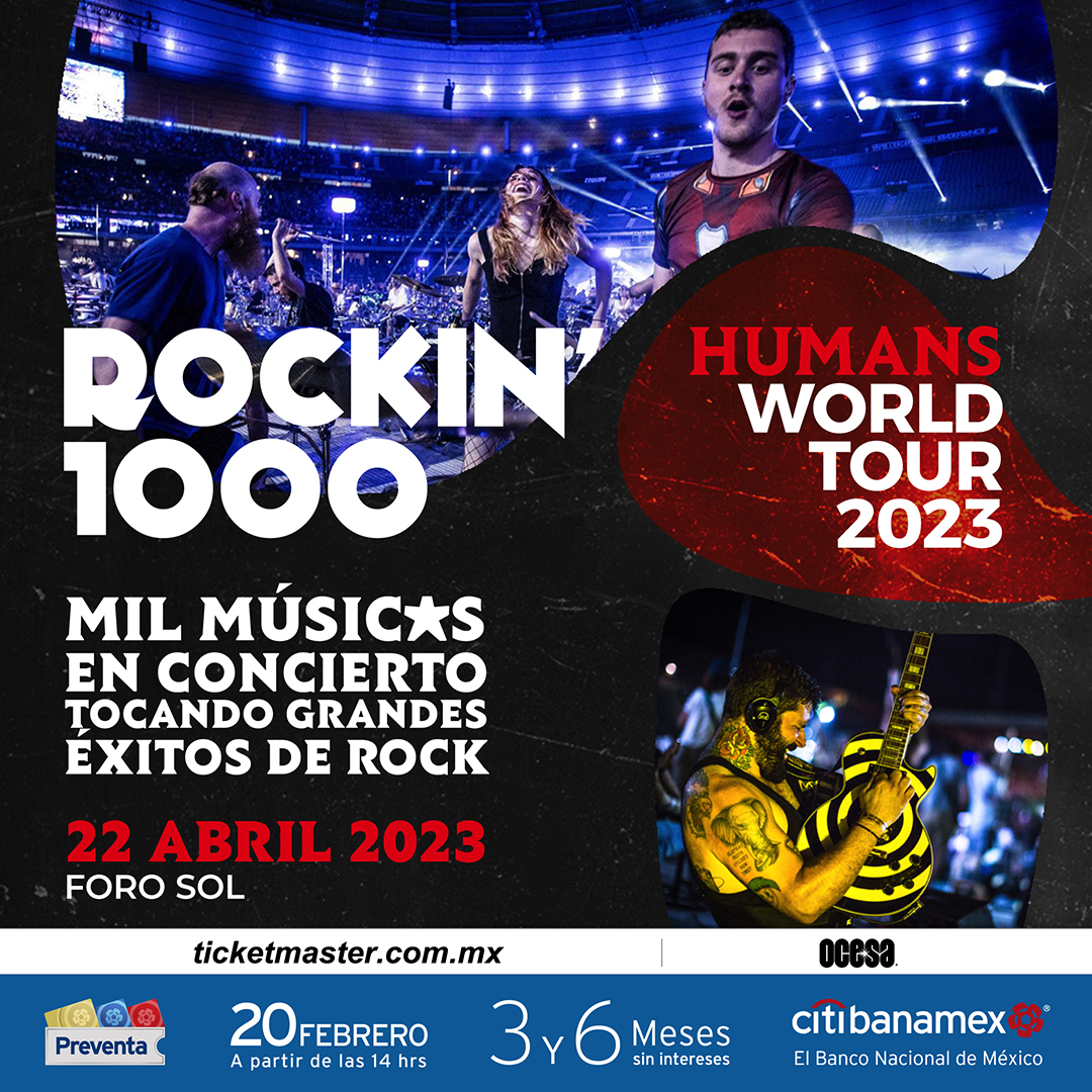 Rockin’1000 llega al Foro Sol RUIDO MAGAZINE